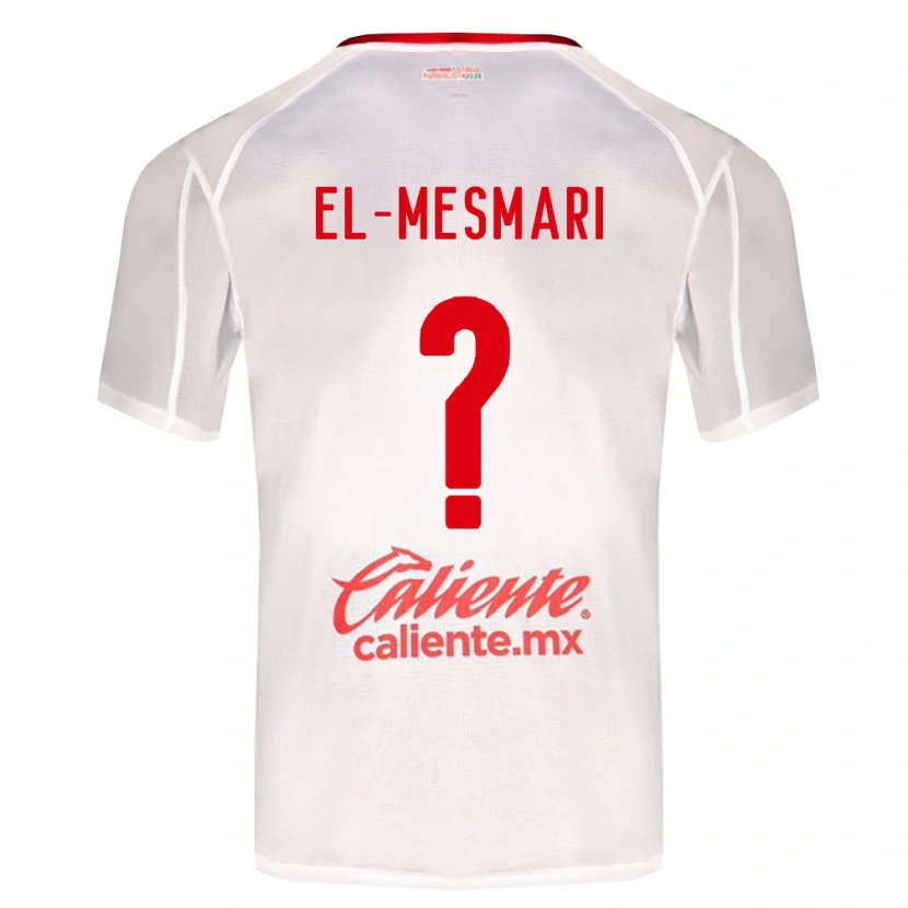 DanxenメンズBruce El-Mesmari#0白緑赤アウェイシャツ2026/27ジャージーユニフォーム