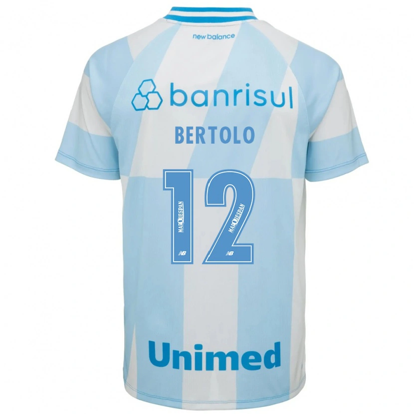 DanxenメンズMateus Bertolo#12薄青白アウェイシャツ2026/27ジャージーユニフォーム