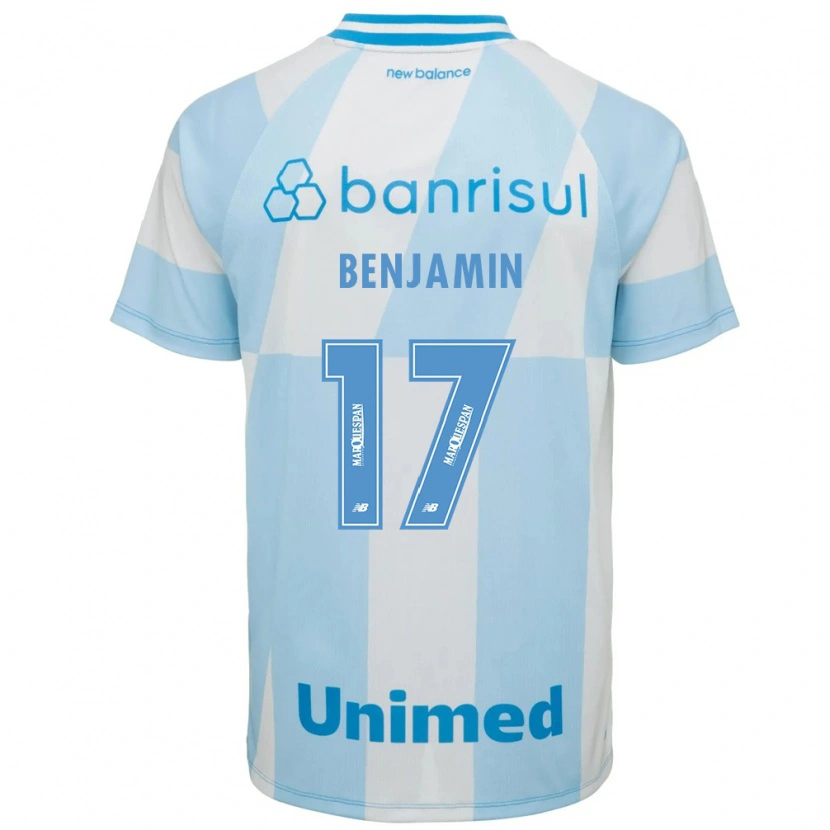 DanxenメンズBenjamin#17薄青白アウェイシャツ2026/27ジャージーユニフォーム