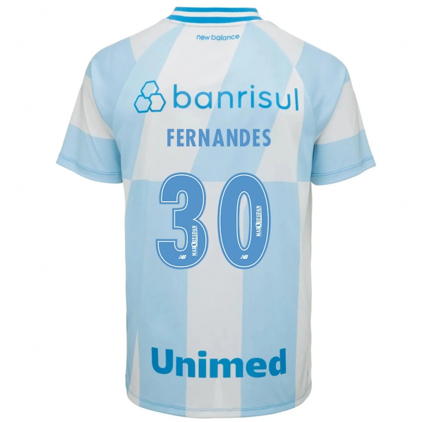 Danxenメンズラケル・フェルナンデス#30薄青白アウェイシャツ2026/27ジャージーユニフォーム