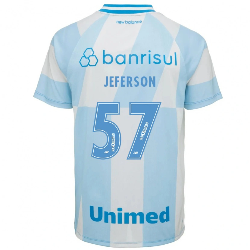 DanxenメンズJeferson#57薄青白アウェイシャツ2026/27ジャージーユニフォーム