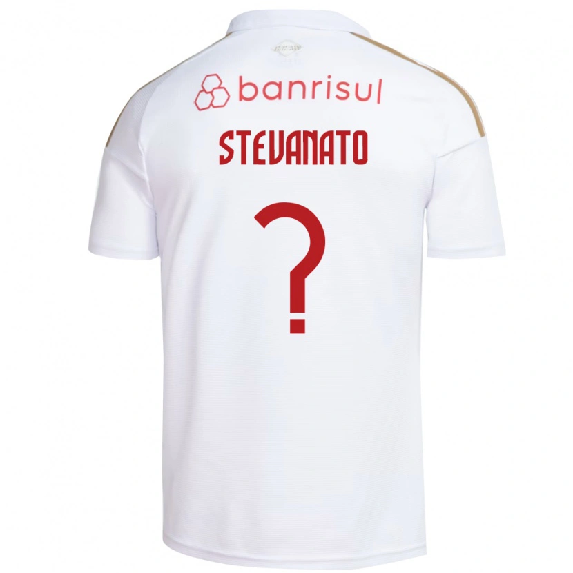 DanxenメンズEduardo Stevanato#0白赤アウェイシャツ2026/27ジャージーユニフォーム