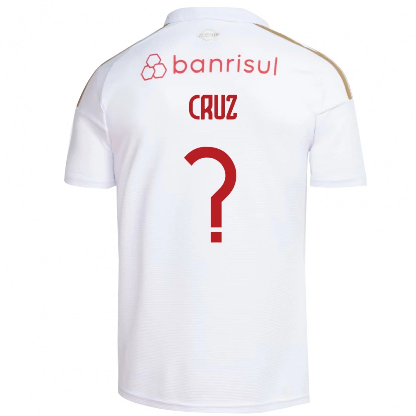 DanxenメンズPedro Cruz#0白赤アウェイシャツ2026/27ジャージーユニフォーム