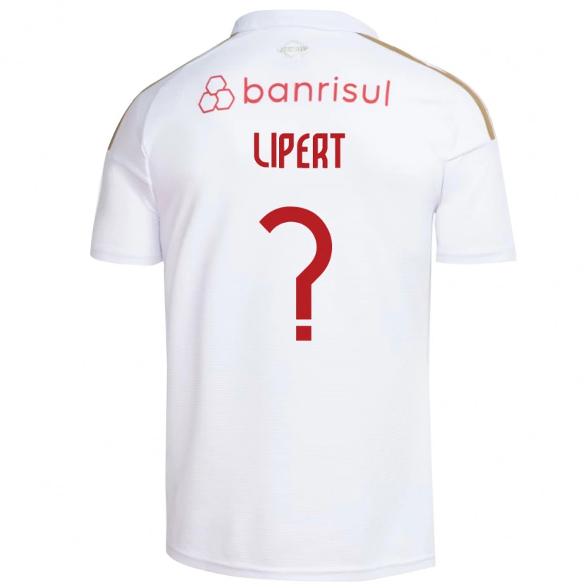 DanxenメンズHenrique Lipert#0白赤アウェイシャツ2026/27ジャージーユニフォーム