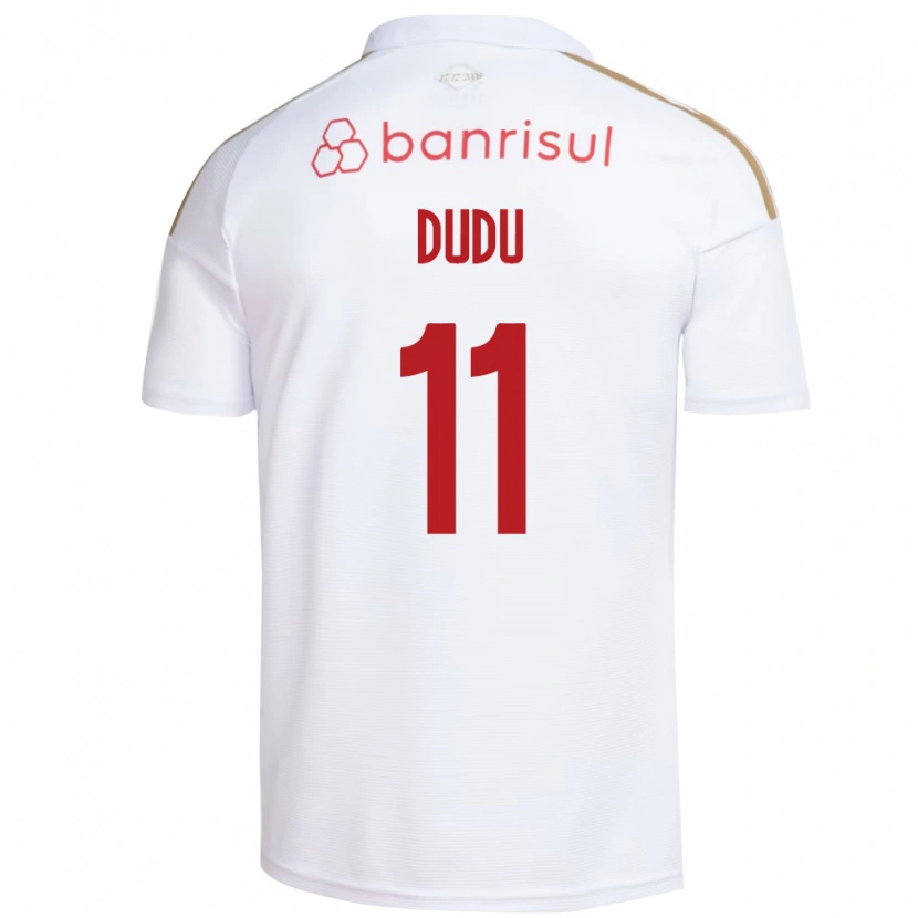 DanxenメンズDudu#11白赤アウェイシャツ2026/27ジャージーユニフォーム