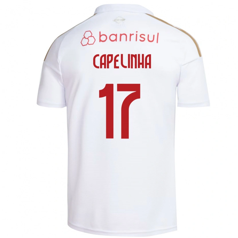 DanxenメンズCapelinha#17白赤アウェイシャツ2026/27ジャージーユニフォーム