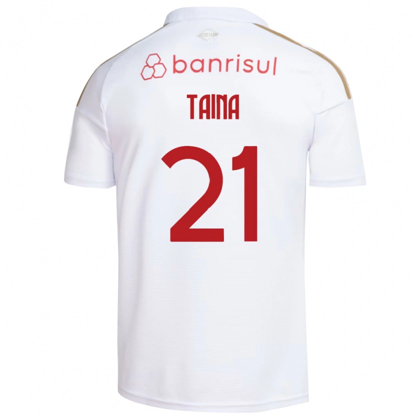 DanxenメンズTainá#21白赤アウェイシャツ2026/27ジャージーユニフォーム