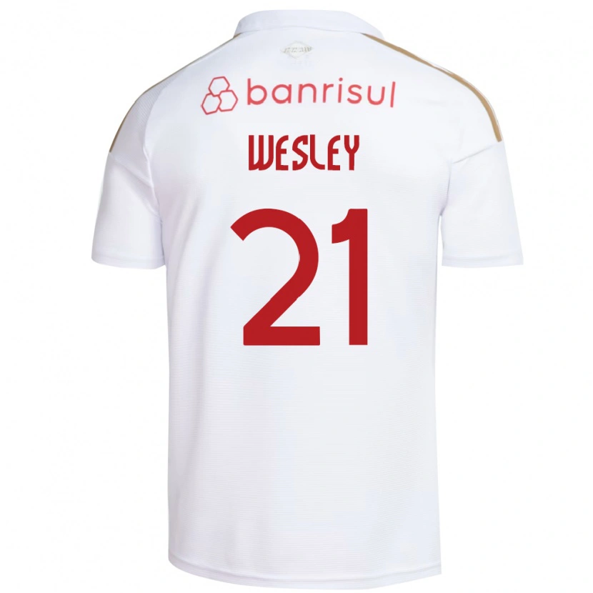 DanxenメンズWesley#21白赤アウェイシャツ2026/27ジャージーユニフォーム