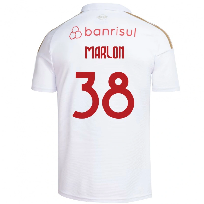 DanxenメンズMarlon#38白赤アウェイシャツ2026/27ジャージーユニフォーム