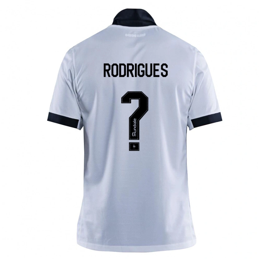 DanxenメンズVinicius Rodrigues#0黒白アウェイシャツ2026/27ジャージーユニフォーム