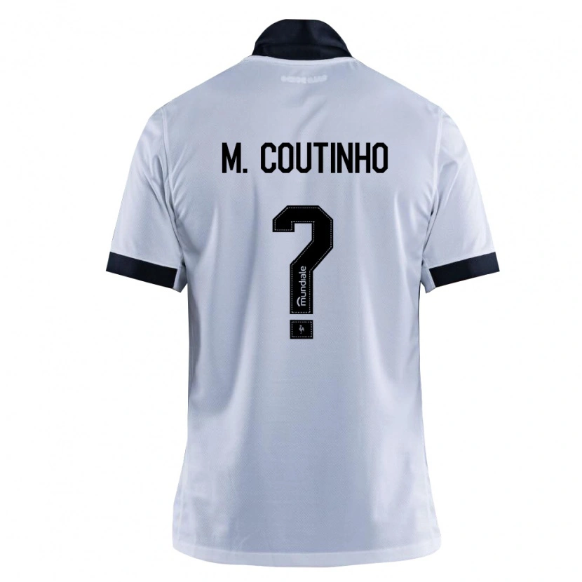 DanxenメンズMurilo Coutinho#0黒白アウェイシャツ2026/27ジャージーユニフォーム