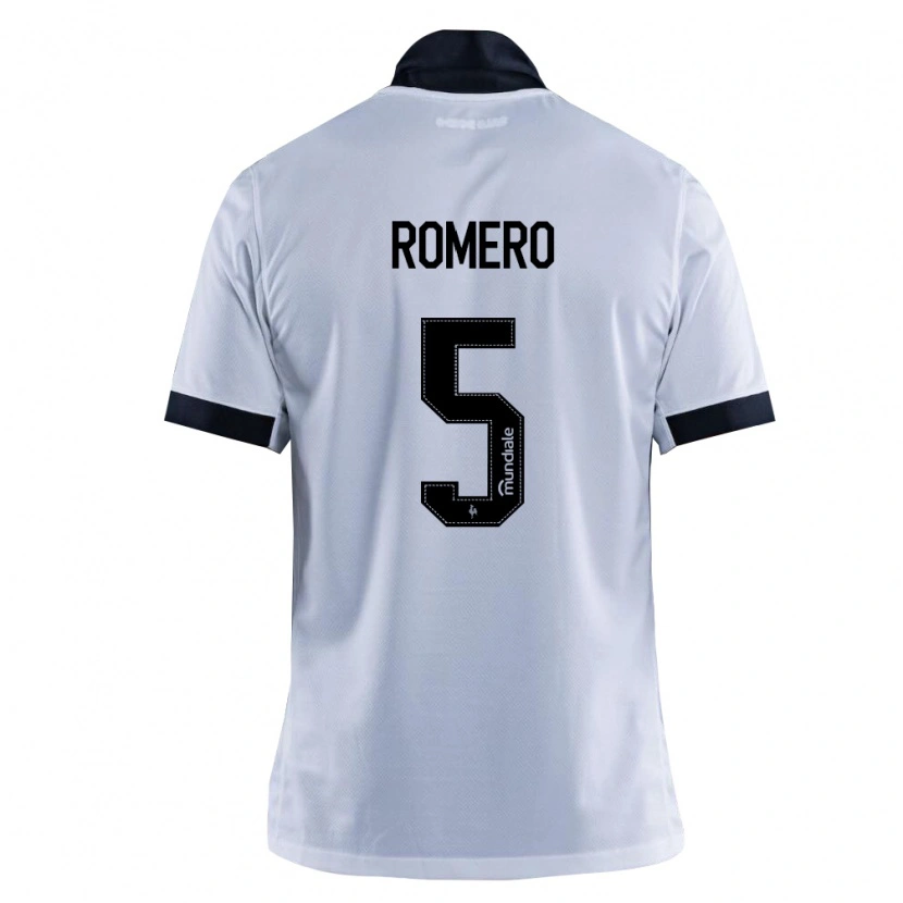 DanxenメンズMateus Romero#5黒白アウェイシャツ2026/27ジャージーユニフォーム