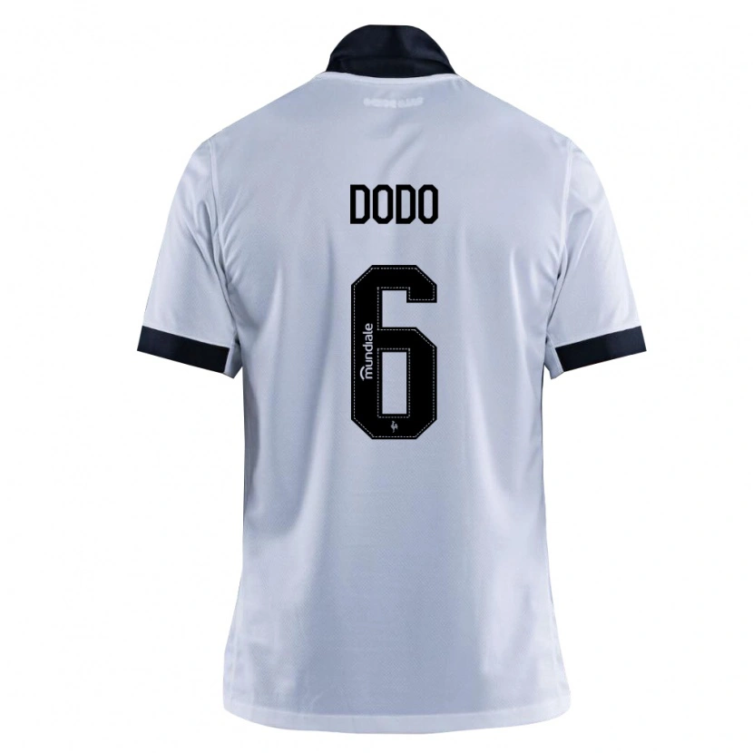 DanxenメンズDodo#6黒白アウェイシャツ2026/27ジャージーユニフォーム
