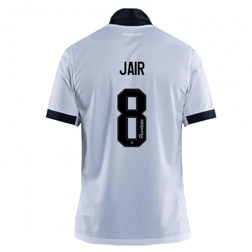 DanxenメンズJair#8黒白アウェイシャツ2026/27ジャージーユニフォーム