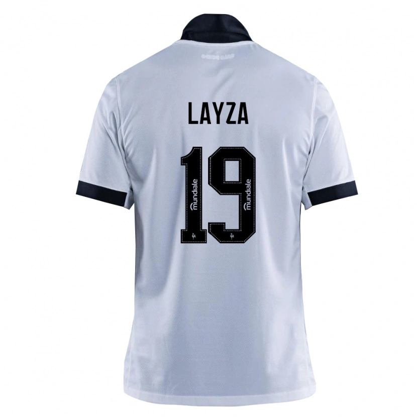 DanxenメンズLayza#19黒白アウェイシャツ2026/27ジャージーユニフォーム