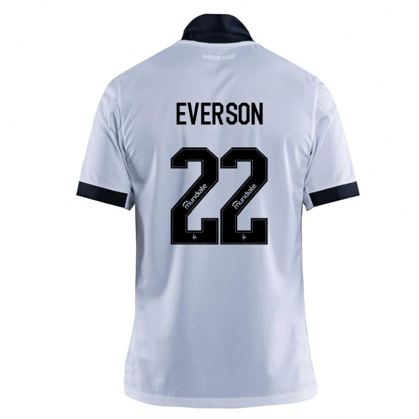 DanxenメンズEverson#22黒白アウェイシャツ2026/27ジャージーユニフォーム