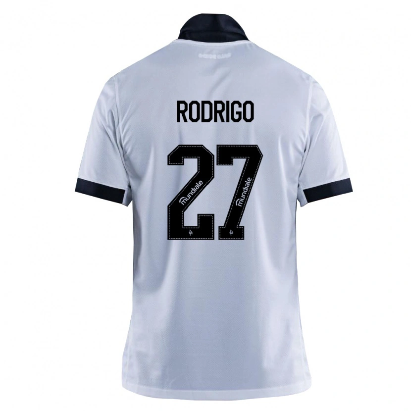 DanxenメンズKauã Rodrigo#27黒白アウェイシャツ2026/27ジャージーユニフォーム