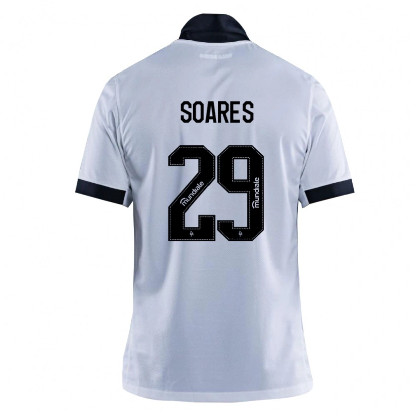DanxenメンズCauã Soares#29黒白アウェイシャツ2026/27ジャージーユニフォーム