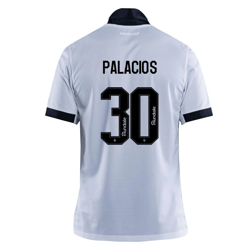 DanxenメンズBrahian Palacios#30黒白アウェイシャツ2026/27ジャージーユニフォーム