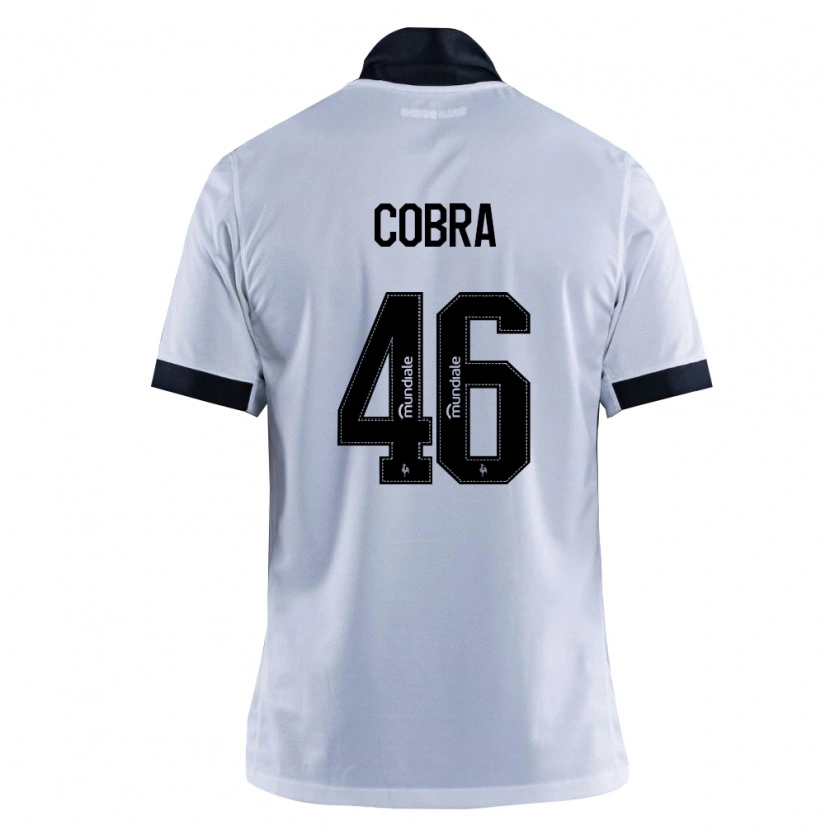 DanxenメンズPedro Cobra#46黒白アウェイシャツ2026/27ジャージーユニフォーム
