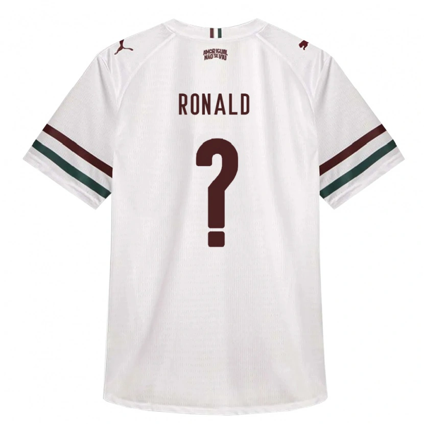 DanxenメンズRonald Mateus De Souza#0白緑バーガンディアウェイシャツ2026/27ジャージーユニフォーム