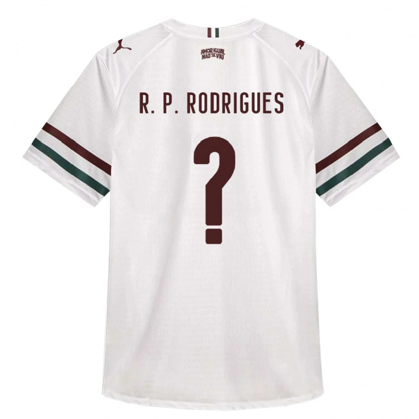 DanxenメンズRonald Pinheiro Rodrigues#0白緑バーガンディアウェイシャツ2026/27ジャージーユニフォーム