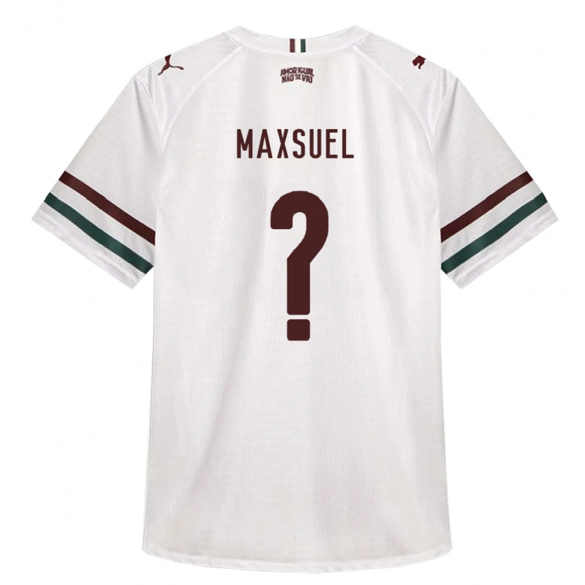 DanxenメンズMaxsuel#0白緑バーガンディアウェイシャツ2026/27ジャージーユニフォーム
