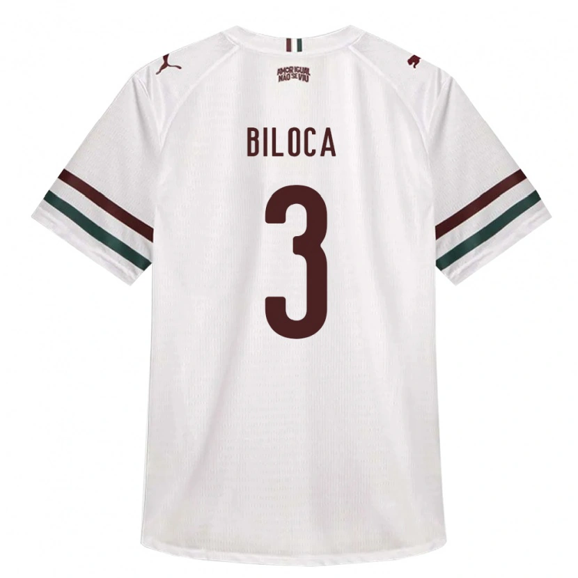 DanxenメンズGabriel Biloca#3白緑バーガンディアウェイシャツ2026/27ジャージーユニフォーム
