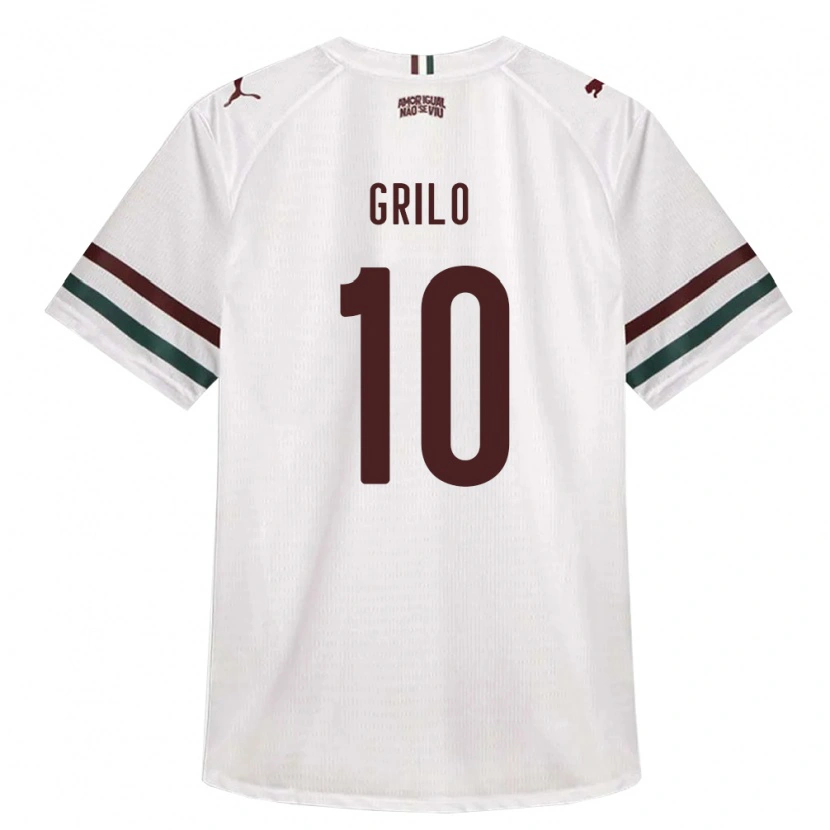 DanxenメンズJoão Grilo#10白緑バーガンディアウェイシャツ2026/27ジャージーユニフォーム