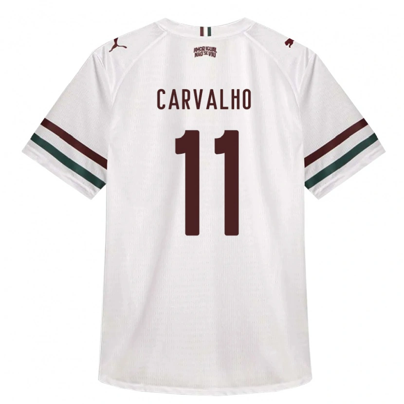 DanxenメンズLéo Carvalho#11白緑バーガンディアウェイシャツ2026/27ジャージーユニフォーム