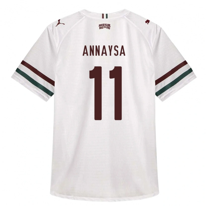 DanxenメンズAnnaysa#11白緑バーガンディアウェイシャツ2026/27ジャージーユニフォーム