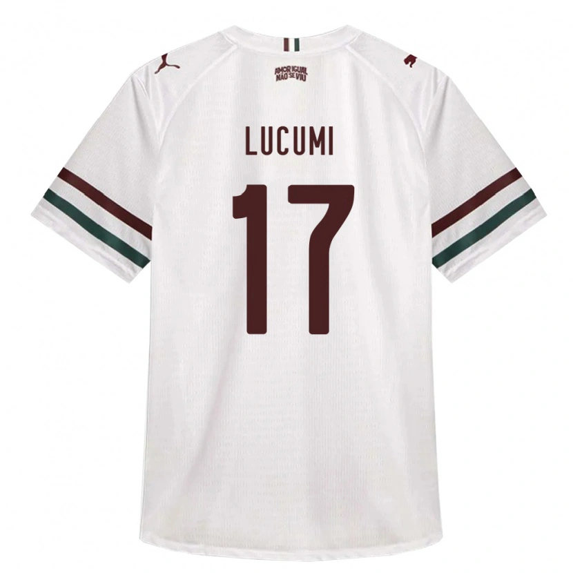 DanxenメンズJan Lucumi#17白緑バーガンディアウェイシャツ2026/27ジャージーユニフォーム