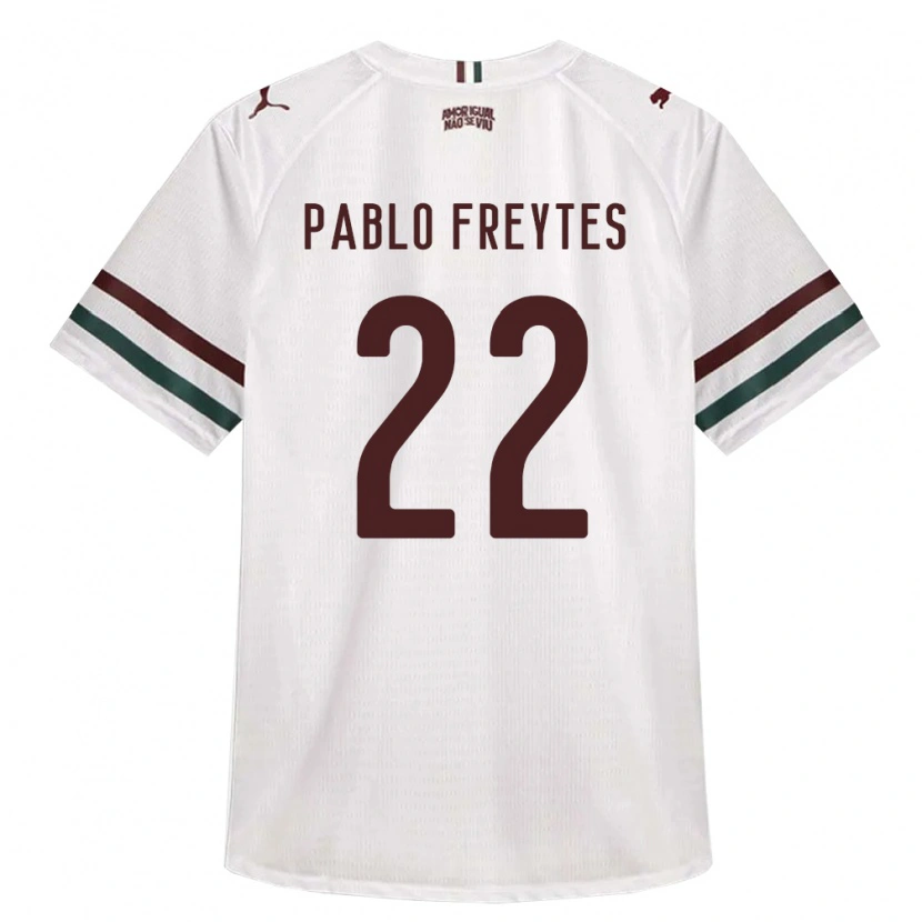 DanxenメンズJuan Pablo Freytes#22白緑バーガンディアウェイシャツ2026/27ジャージーユニフォーム
