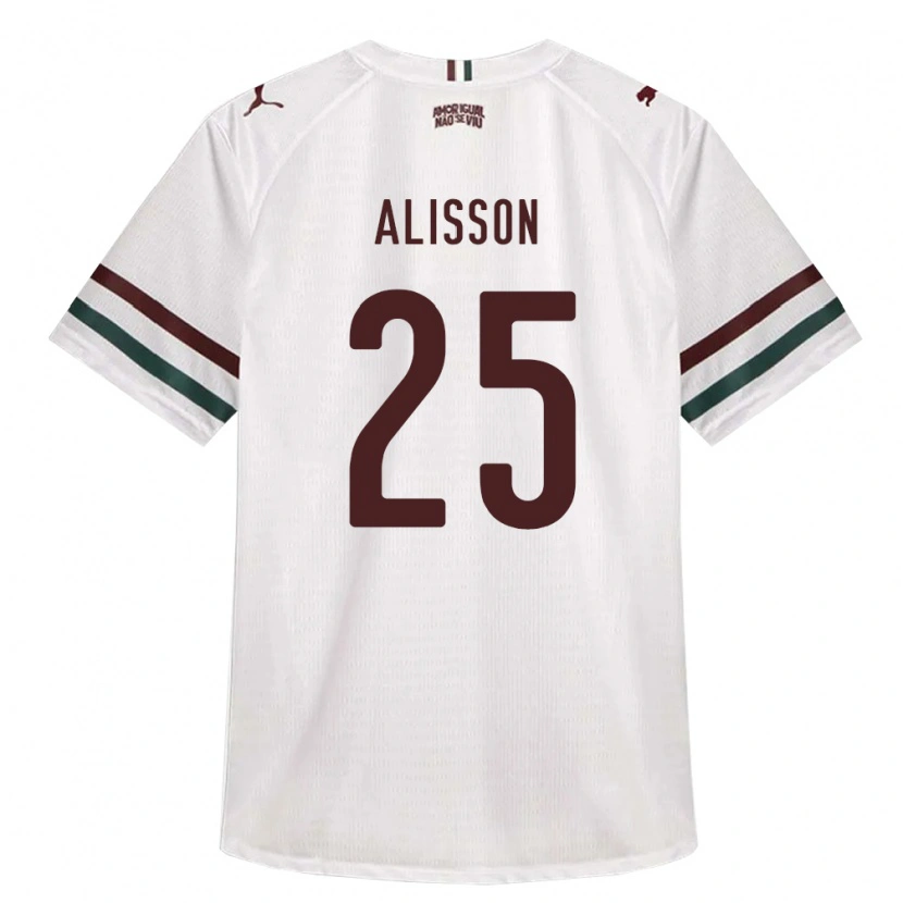 DanxenメンズAlisson#25白緑バーガンディアウェイシャツ2026/27ジャージーユニフォーム