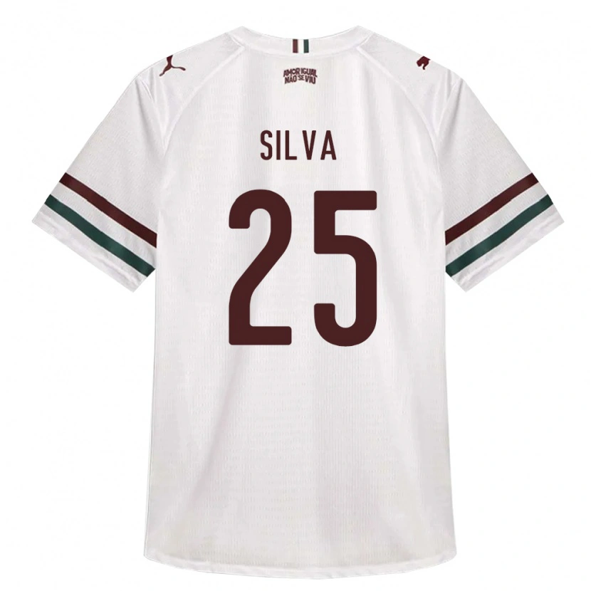 DanxenメンズJulia Silva#25白緑バーガンディアウェイシャツ2026/27ジャージーユニフォーム