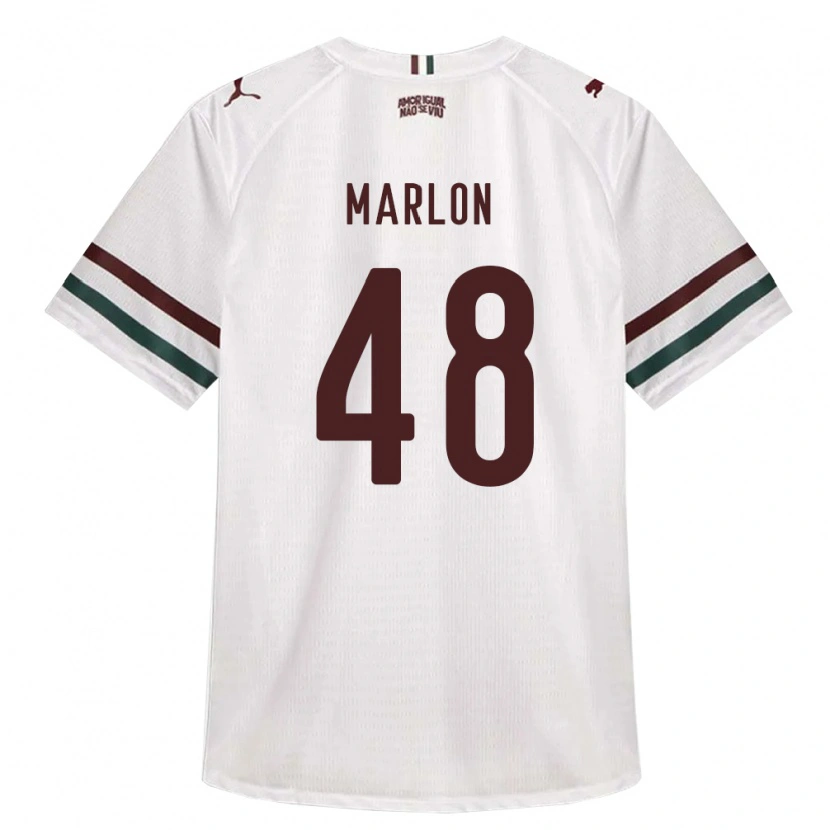 DanxenメンズMarlon#48白緑バーガンディアウェイシャツ2026/27ジャージーユニフォーム