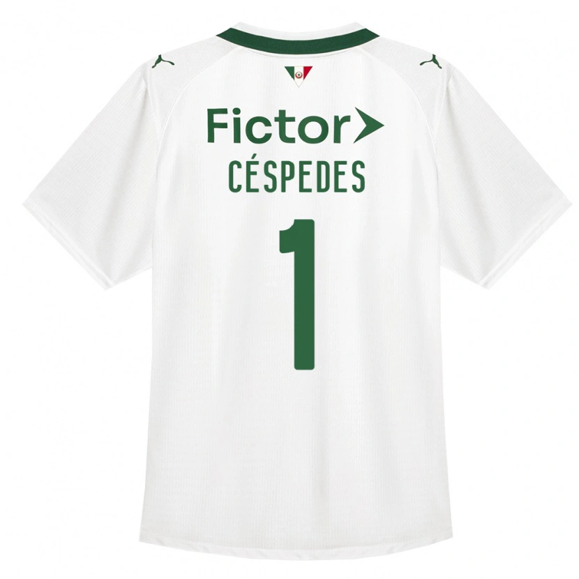 DanxenメンズAntonio Céspedes#1緑白アウェイシャツ2026/27ジャージーユニフォーム