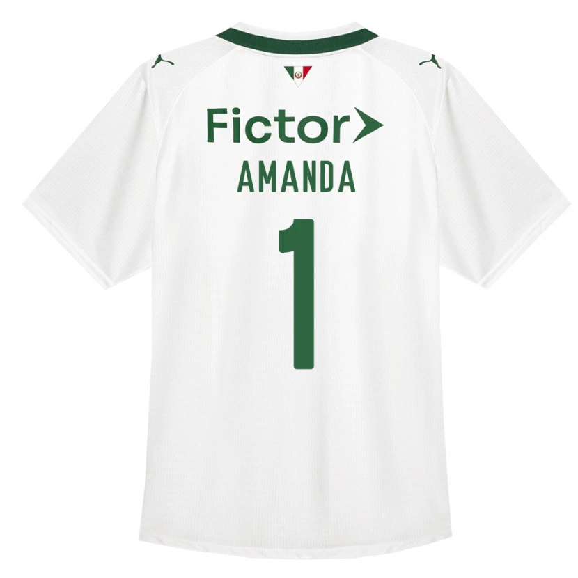 DanxenメンズAmanda#1緑白アウェイシャツ2026/27ジャージーユニフォーム