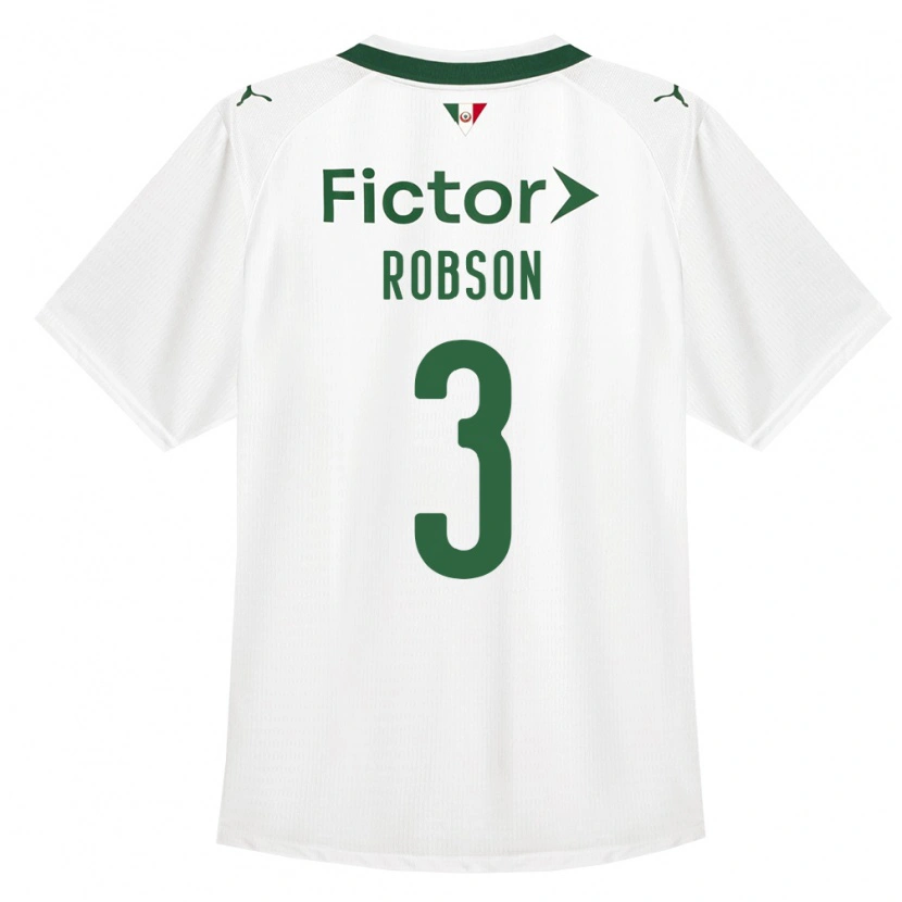 DanxenメンズRobson#3緑白アウェイシャツ2026/27ジャージーユニフォーム