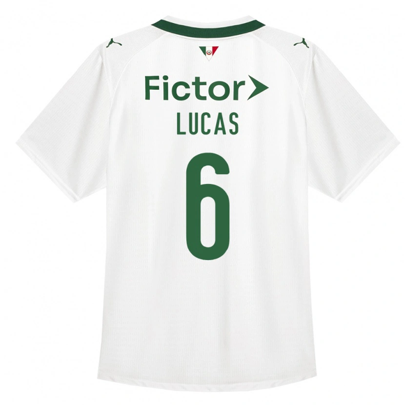 DanxenメンズAndré Lucas#6緑白アウェイシャツ2026/27ジャージーユニフォーム