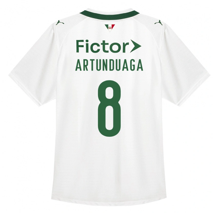 DanxenメンズGrover Artunduaga#8緑白アウェイシャツ2026/27ジャージーユニフォーム
