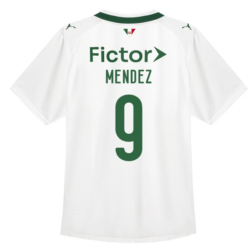 DanxenメンズCesar Mendez#9緑白アウェイシャツ2026/27ジャージーユニフォーム