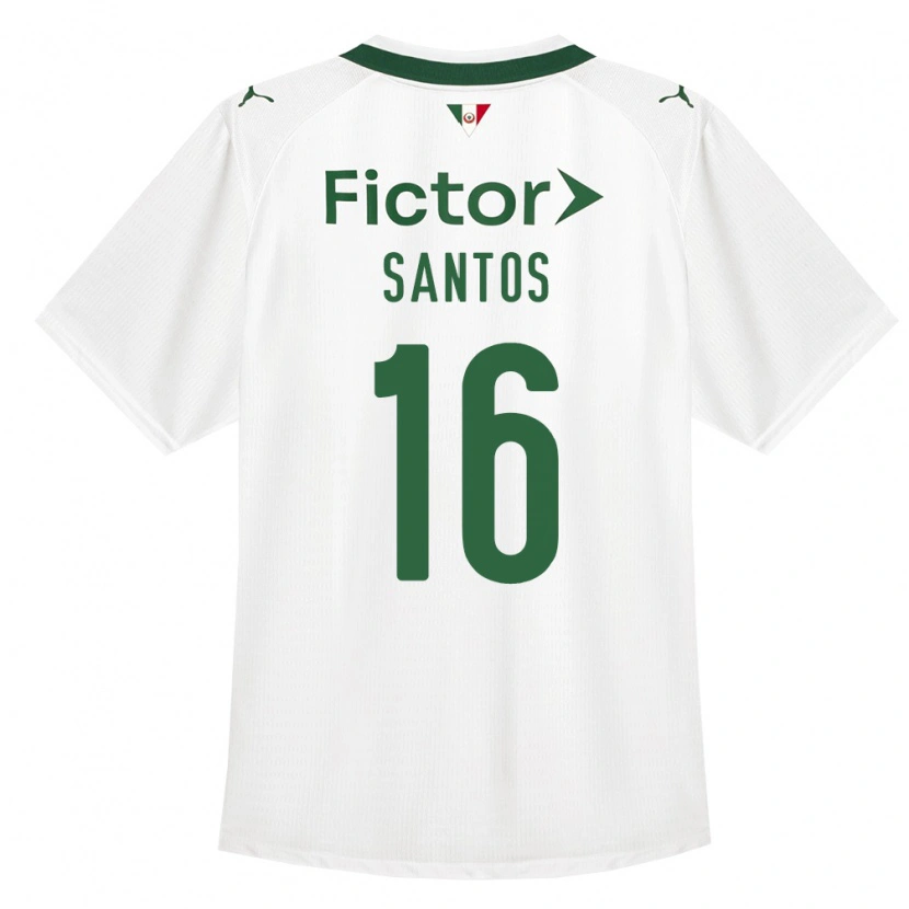 DanxenメンズGaby Santos#16緑白アウェイシャツ2026/27ジャージーユニフォーム