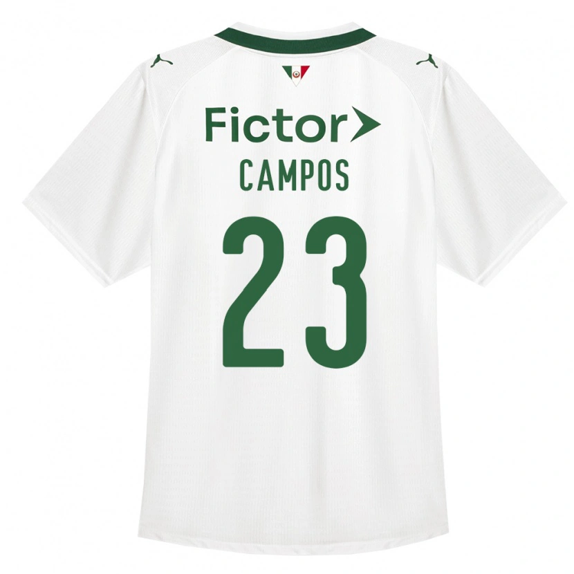 DanxenメンズVictor Campos#23緑白アウェイシャツ2026/27ジャージーユニフォーム
