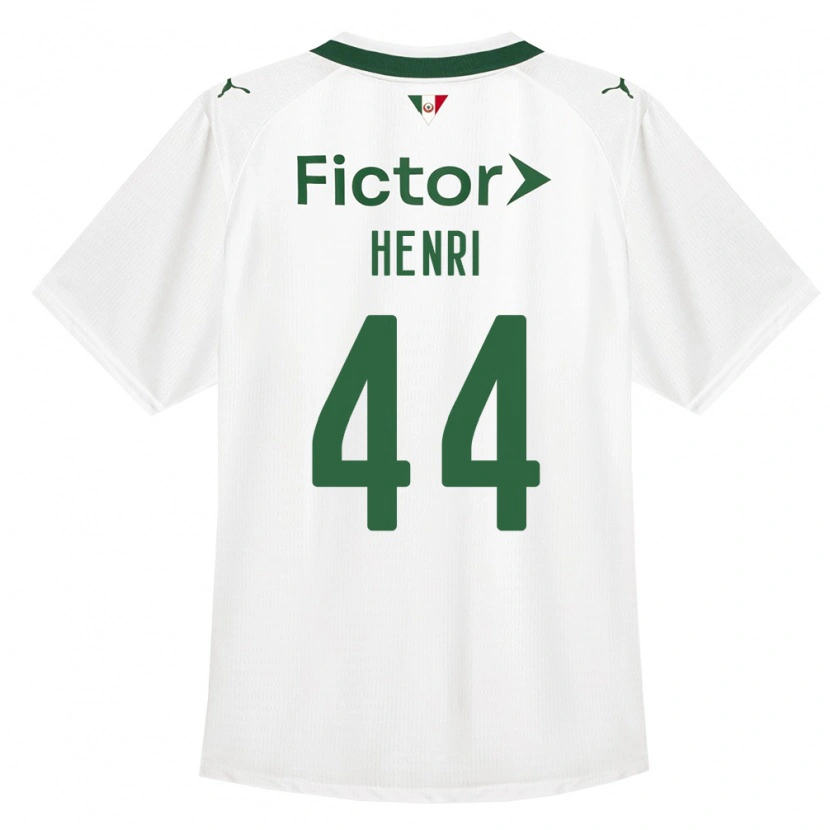 DanxenメンズHenri#44緑白アウェイシャツ2026/27ジャージーユニフォーム