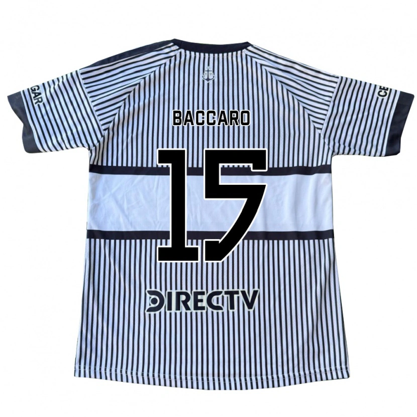 Danxenメンズカミラ・バッカーロ#15白黒黄アウェイシャツ2026/27ジャージーユニフォーム