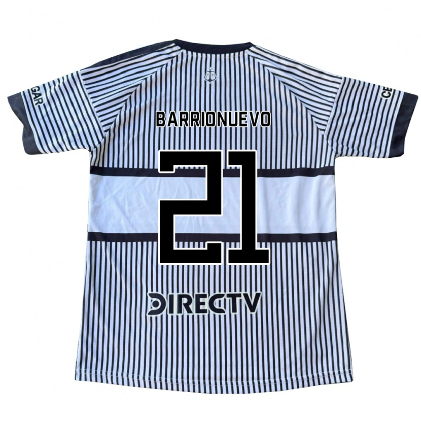 DanxenメンズEmiliano Barrionuevo#21白黒黄アウェイシャツ2026/27ジャージーユニフォーム
