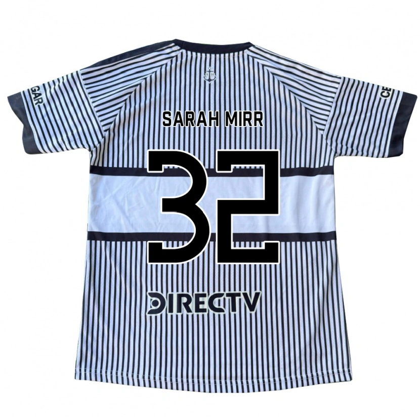 Danxenメンズサラ・ミア#32白黒黄アウェイシャツ2026/27ジャージーユニフォーム