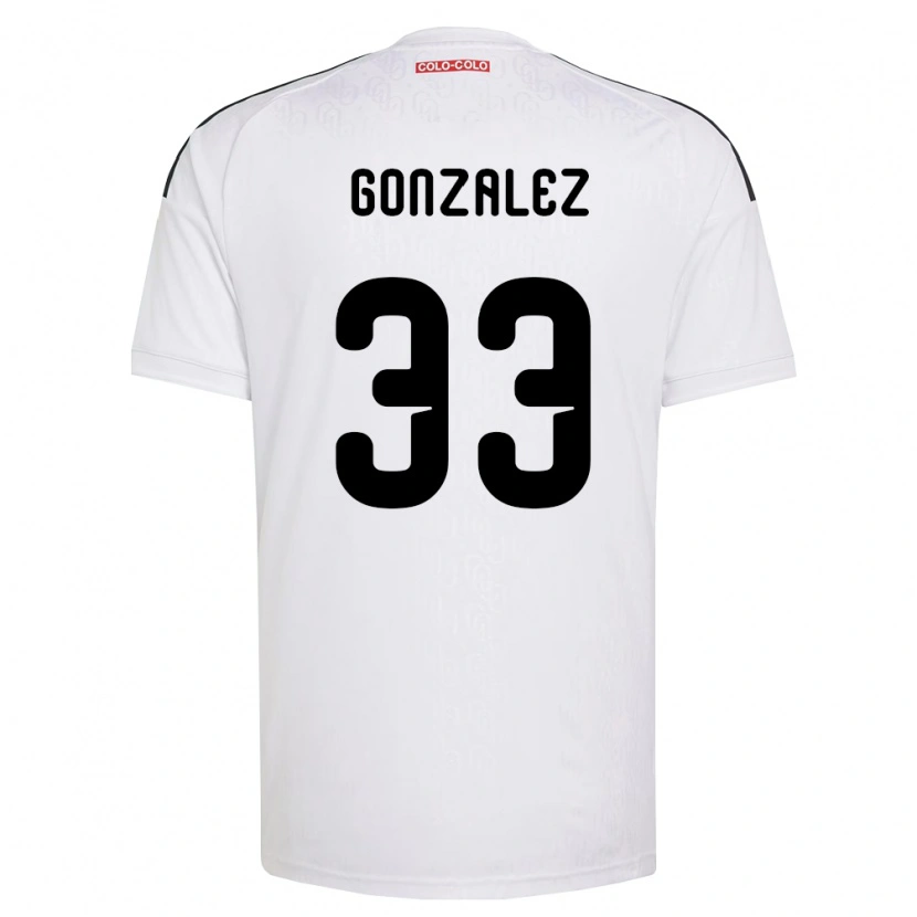 Danxenレディースラミロ・ゴンサレス・エルナンデス#33白黒ホームシャツ2026/27ジャージーユニフォーム