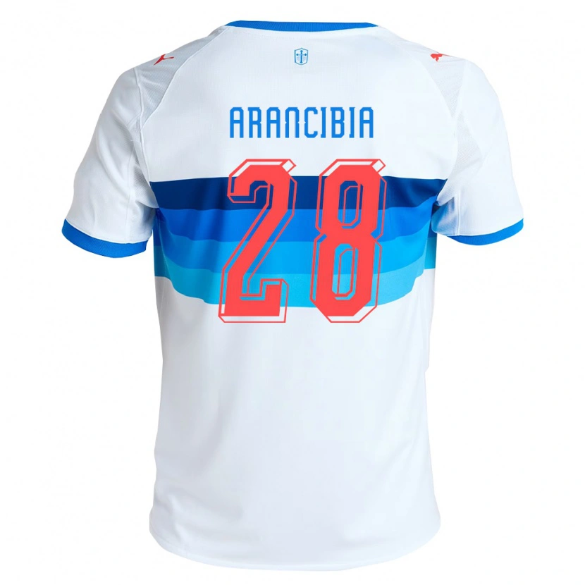 Danxenレディースフランシスコ・アランシビア#28白空色ホームシャツ2026/27ジャージーユニフォーム